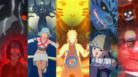 All Jinchuriki & Bijuu's Ultimate & Team Ultimate Jutsu's | Naruto ...