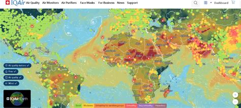 Air Quality Maps - Climate Action Center