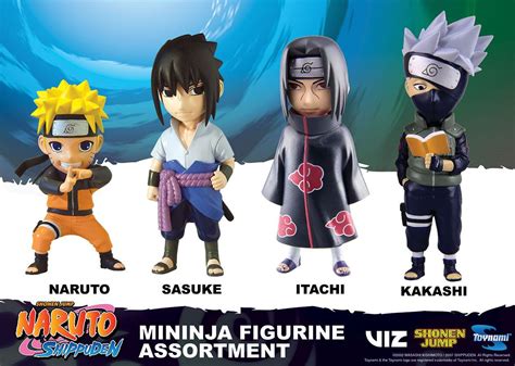 Naruto Shippuden Mininja Mini Figure Itachi 8 cm Cartoon Doll Toys