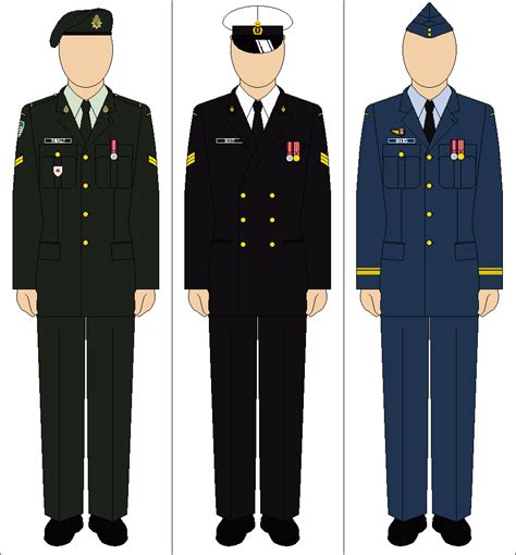 Selection of Canadian Forces Uniforms by wolfsoren on DeviantArt | Canadian forces, Uniform ...