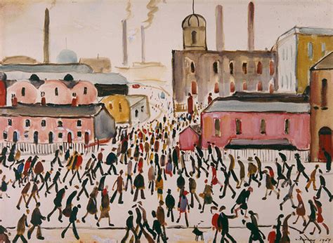 L.S. Lowry paintings - the Northern School of British artists