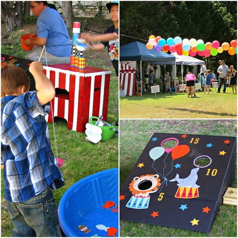 throwing game | Carnival party, Carnival birthday parties, School ...