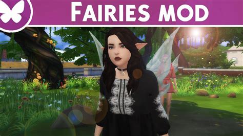 Los sims 4 Mod Review - Fairies Mod V1.0 - YouTube