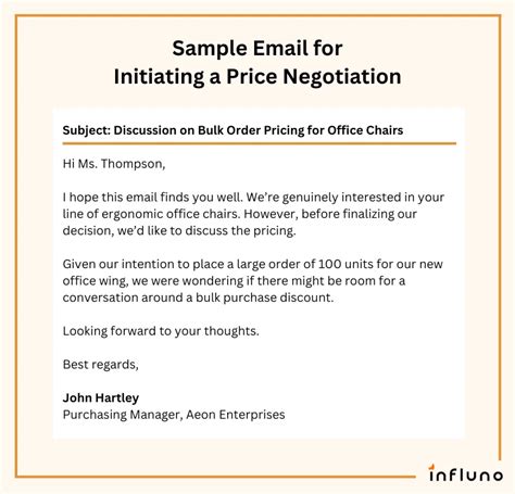 6 Price Negotiation Email Tips + Templates and Examples