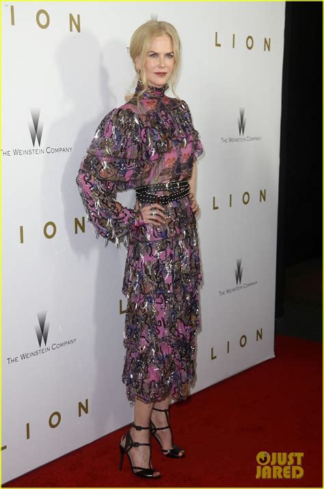 Nicole Kidman Looks Pretty in Florals at The Premiere of 'Lion' in NYC ...