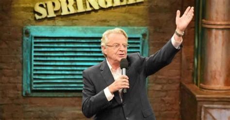 Judge Jerry: Jerry Springer Trades Chair-Throwing for Gavel-Banging