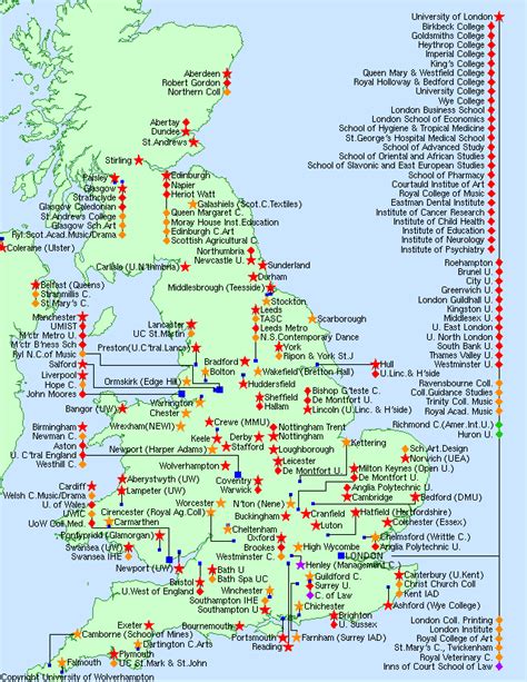 UK Sensitive Map - Universities - Version 5