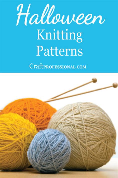 Halloween Knitting Patterns on Etsy