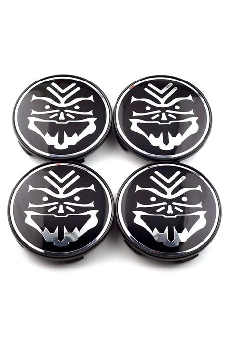 68mm Skull Emblem BMW Wheel Center Caps 36136783536 | Bmw wheels ...