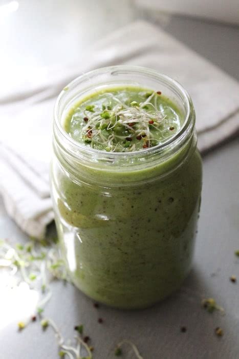 Healthy & Delicious Broccoli Sprout Smoothie | Life and Dirt