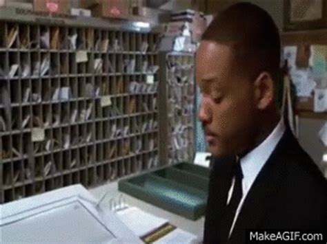 Men In Black II - Post Office Scene on Make a GIF