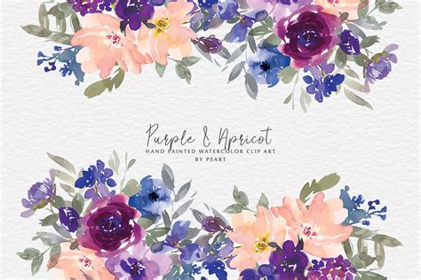 Purple Watercolor Floral Wallpapers - Top Free Purple Watercolor Floral ...