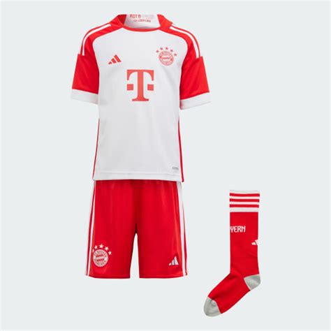 adidas FC Bayern 23/24 Home Mini Kit - White | adidas Deutschland