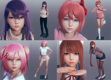 AI Shoujo character creator, but now with ALL girls : r/DDLC_Showcase