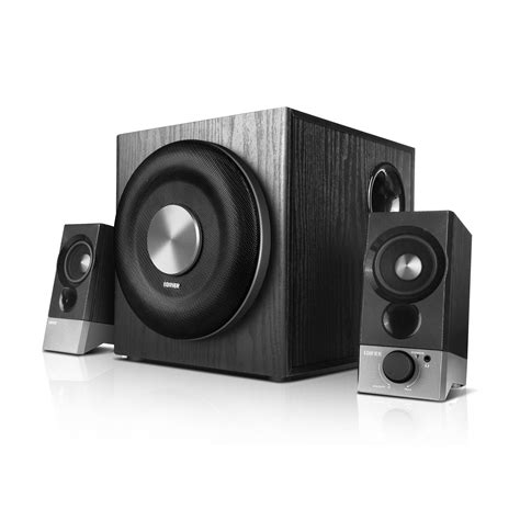 Edifier M3600D THX Certified 2.1 Computer Speakers with 8-inch Subwoofer Total Power Output 200W ...