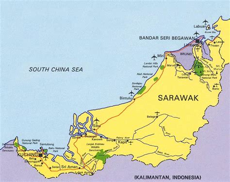 Peta Sarawak