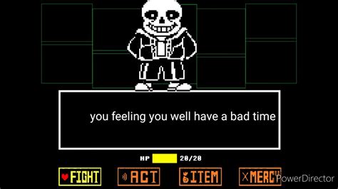 Undertale sans fight - YouTube