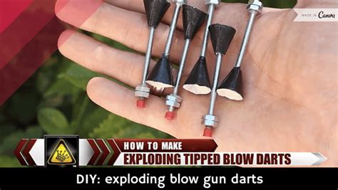 DIY: exploding blow gun darts [video] - Alltop Viral