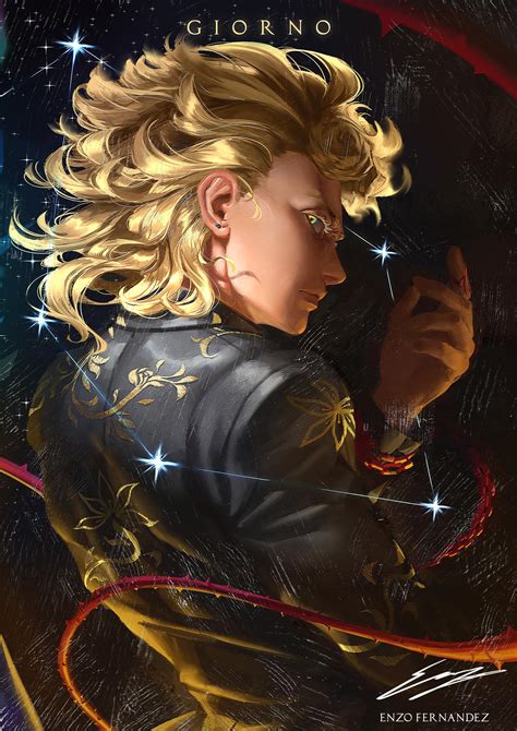 Giorno Giovanna fanart by me (@enzofernandez.art on IG) : r/StardustCrusaders