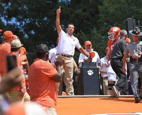 Dabo Swinney, Clemson Put in Final Prep for FAU Challenge — All Clemson ...