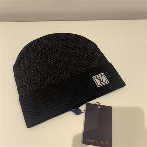 Louis Vuitton beanie LV beanie Louis Vuitton... - Depop