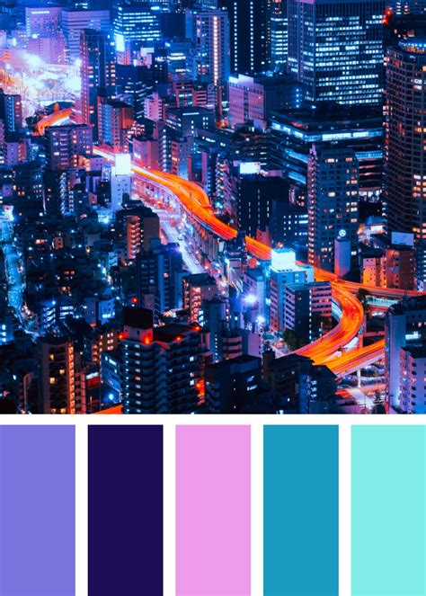 Neon Futuristic Color Palette, 25 Eye Catching Neon Color Palettes To Wow Your Viewers : Find ...