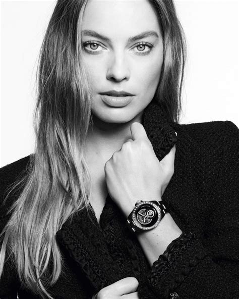 MARGOT ROBBIE for Chanel J12 Watch It’s All About Seconds Campaign, 2023 – HawtCelebs