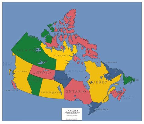 Maps Of Canadian Provinces | Outstanding Trivia