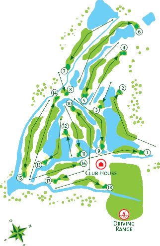 Salgados Golf Course | Course Map & Score Card