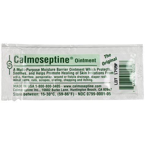 Calmoseptine Cream - Menthol Zinc Oxide Ointment