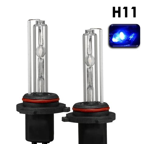 2X NEW HID XENON H11 Headlight/Fog Light HID Bulbs AC 35W 10000K Deep ...