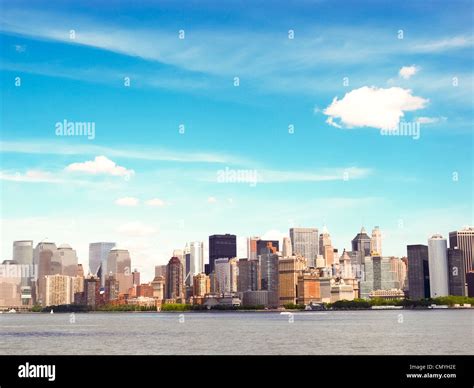 Boston City Skyline Stock Photo - Alamy