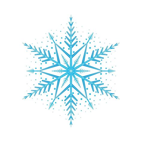 blue snowflake december decoration 5032152 Vector Art at Vecteezy