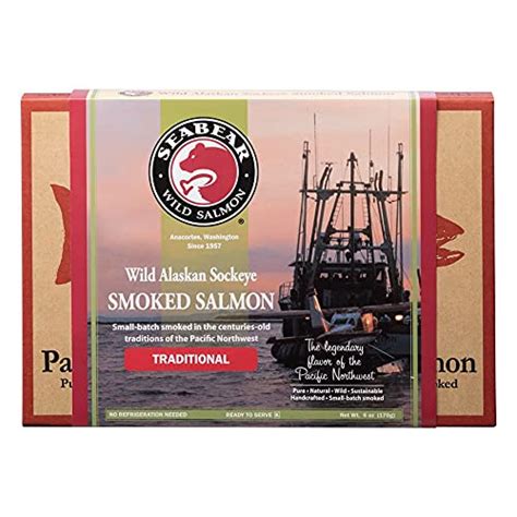 SeaBear Smokehouse, Wild Alaskan Smoked Sockeye Salmon - Sweetgrass Trading Co