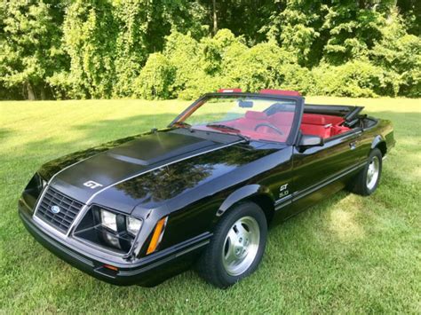 1983 Mustang GT Convertible 5.0L 5-SPD Loaded 19,938 original miles. for sale - Ford Mustang ...