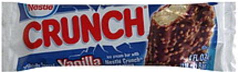 Crunch with Nestle Crunch Coating Ice Cream Bar - 4 oz, Nutrition Information | Innit