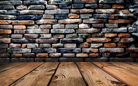 walls bricks wood wooden surface worms eye view, HD Wallpaper | Rare ...