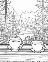 Free Nature Coloring Pages For Adults Unwind And Unleash Your Creativity sketch template