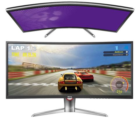 BenQ XR3501 35 Inch Curved Widescreen Monitor Introduced