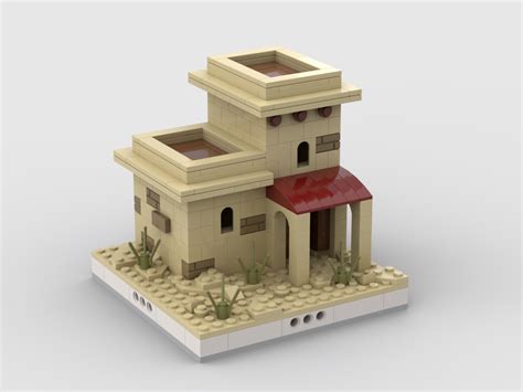 Lego Minecraft Desert Village Instructions