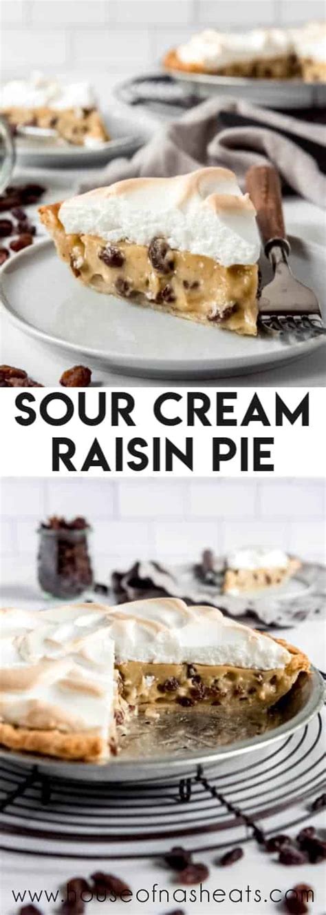 Raisin Cream Pie - House of Nash Eats