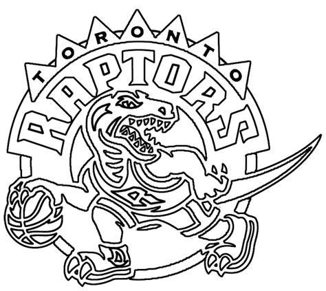 Learn how to draw Toronto Raptors - EASY TO DRAW EVERYTHING