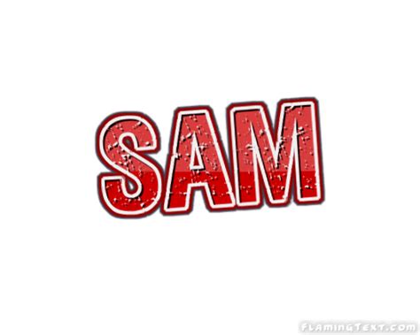 Sam Name Logo