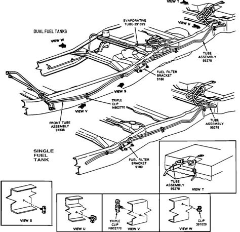 1996 ford f 250 brake lines | Ford F-250 Brake Line Diagram | DIY ...