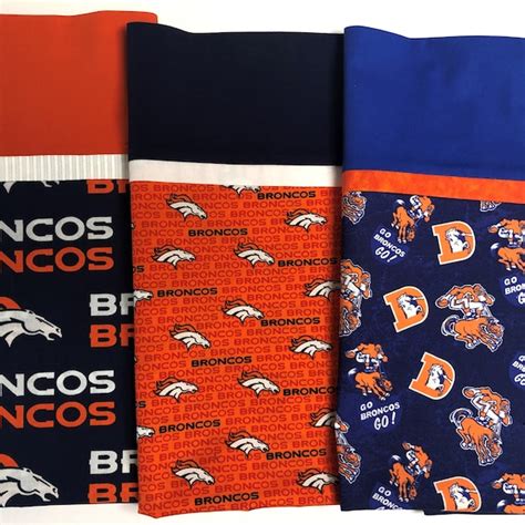 Denver Broncos Bedding - Etsy