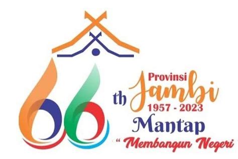 Link Download Logo HUT Provinsi Jambi 2023 Ke- 66 PNG yang Dapat ...