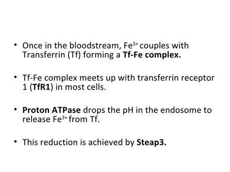 Iron metabolism