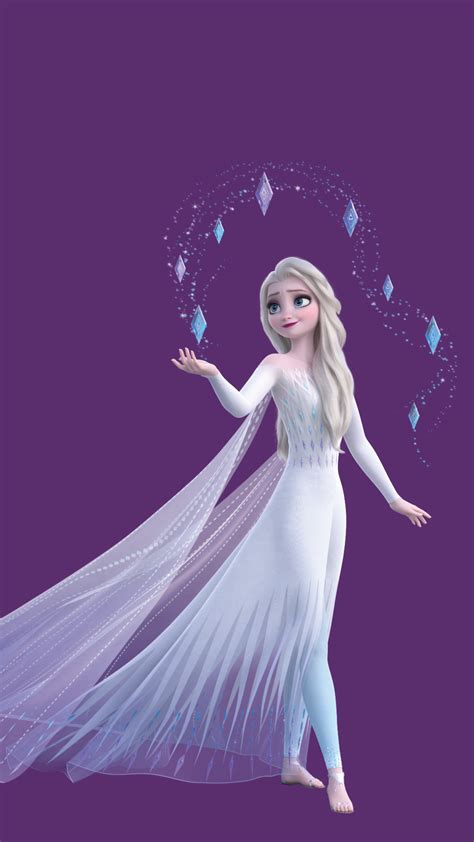 15 new Frozen 2 HD wallpapers with Elsa in white dress and her hair ...