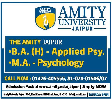 Amity Jaipur Admission Form - Admission Forms 2023