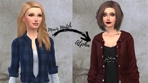 The Sims 4: Switching from Maxis Match to Alpha CC - Mae Polzine